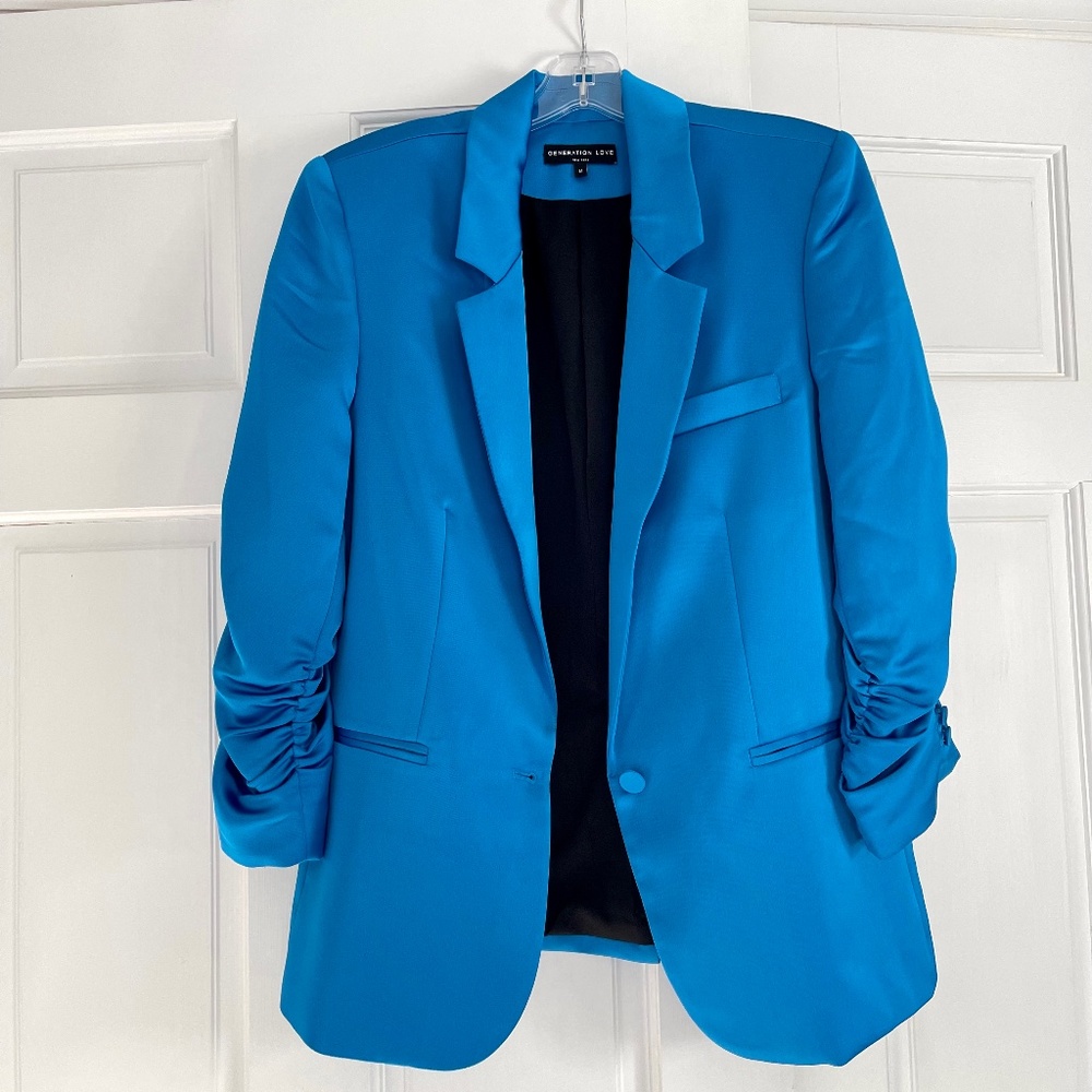 Generation Love Satin party blazer